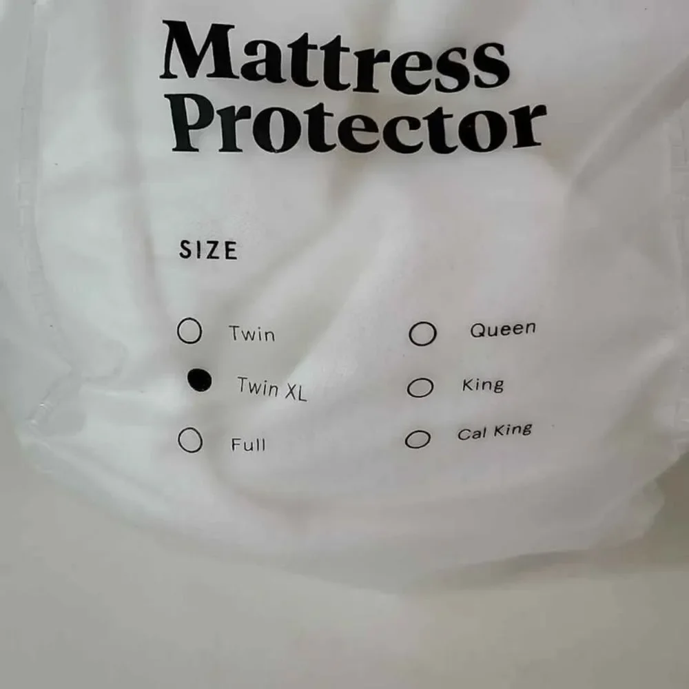 Tuft & Needle White Waterproof Mattress Protector Twin XL